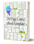 Ultimate Canva eBook Template Bundle – Editable & Ready-to-Use (250-Page Canva eBook)