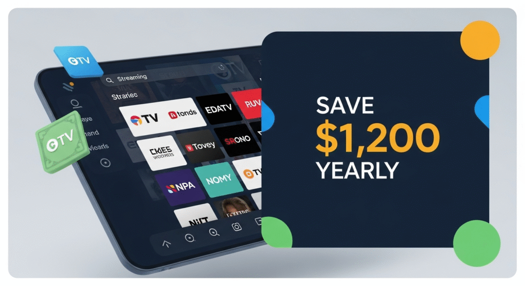 Affordable IPTV Service: How to Save $1,200 Yearly